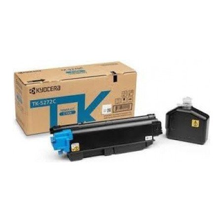 Tóner Kyocera TK-5272C - 5000 páginas, Cian, ECOSYS P6230cdn